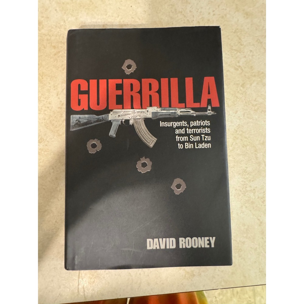 Guerrilla David Rooney Hardcover 2004 Military History Insurgency Terrorism Book